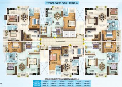 Project Image of 1075.0 - 1790.0 Sq.ft 2 BHK Apartment for buy in Sunrise Rupaspur City