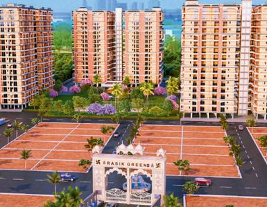 Project Image of 769.83 - 2027.38 Sq.ft 3 BHK Apartment for buy in Rasik Greens
