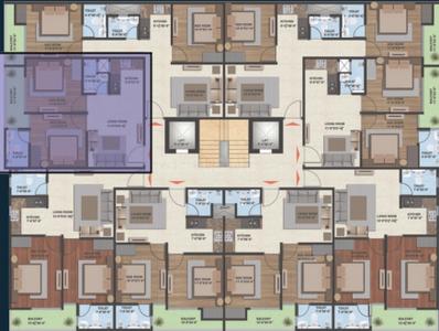 Project Image of 950.0 - 1100.0 Sq.ft 2 BHK Apartment for buy in JMD Vinayaka County