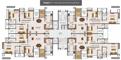 Project Image of 1913.0 - 8319.0 Sq.ft 3 BHK Apartment for buy in Pranami Crest
