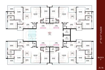 Project Image of 1191.78 - 1205.67 Sq.ft 3 BHK Apartment for buy in Parth The Amore