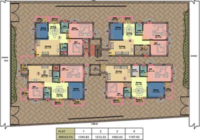Project Image of 1083.0 - 1346.0 Sq.ft 2 BHK Apartment for buy in Noble Apoorva