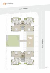 Project Image of 0.0 - 1003.0 Sq.ft 3 BHK Apartment for buy in Sahajanand Elegance