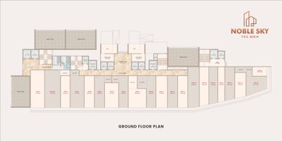 Project Image of 308.06 - 640.45 Sq.ft 1 BHK Apartment for buy in Paradise Noble Sky