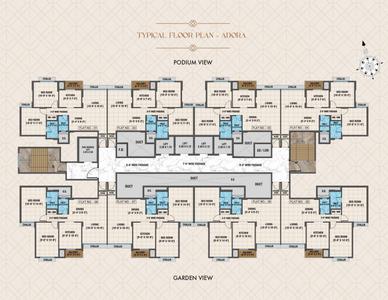 Project Image of 620.32 - 1508.0 Sq.ft 2 BHK Apartment for buy in Arihant Advika