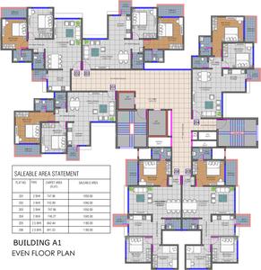 Project Image of 420.0 - 1204.0 Sq.ft 1 BHK Apartment for buy in Goel Newtown Phase I
