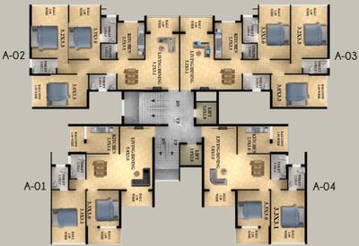 Project Image of 732.0 - 957.0 Sq.ft 2 BHK Apartment for buy in Alcon Sereno