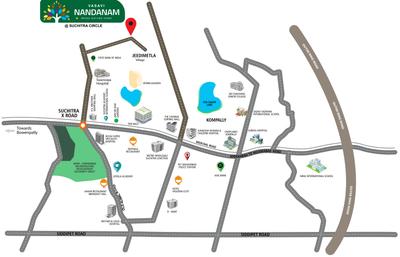 Project Image of 799.0 - 1265.0 Sq.ft 2 BHK Apartment for buy in Vasavi Nandanam