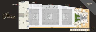Project Image of 688.0 - 970.58 Sq.ft 2 BHK Apartment for buy in Officers Enclave
