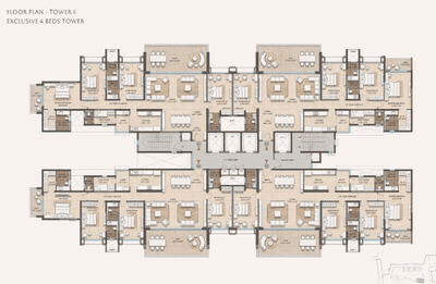Project Image of 1080.91 - 2163.12 Sq.ft 2 BHK Apartment for buy in Lodha Fiorana Beaumont Estate Phase 1
