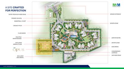 Project Image of 2400.0 - 2800.0 Sq.ft 3 BHK Apartment for buy in M3M Opus At M3M Merlin