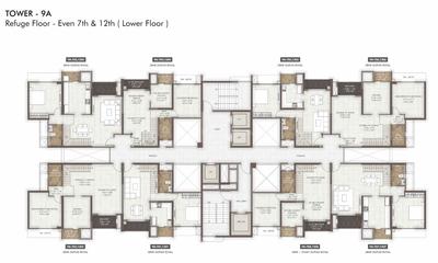 Project Image of 596.54 - 1488.86 Sq.ft 1 BHK Apartment for buy in Gera Island Of Joy Project B