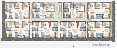 Project Image of 1075.0 - 1428.0 Sq.ft 2 BHK Apartment for buy in VS Adarsh