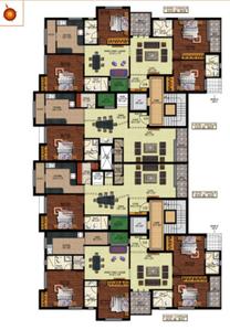 Project Image of 2100.0 - 2660.0 Sq.ft 4 BHK Apartment for buy in Vijay Mystiq