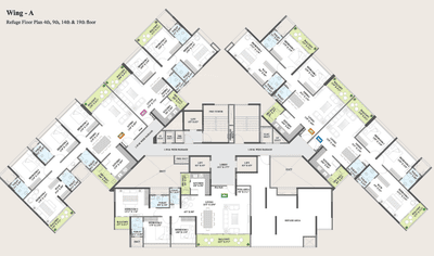Project Image of 1428 Sq.ft 3 BHK Apartment / Flat for sale in Mundhwa for Rs. 16200000