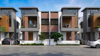 Parthkumar D Patel Paradise Enclave Elevation 3