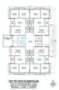 Project Image of 0.0 - 662.95 Sq.ft 2 BHK Apartment for buy in Marutinandan Ram Setu Heights