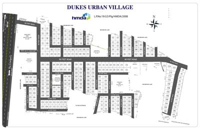 Project Image of 1197.0 - 9603.0 Sq.ft Residential Plot Plot for buy in Dukes Urban Village