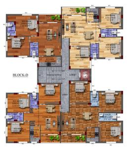 Project Image of 789.0 - 1136.0 Sq.ft 2 BHK Apartment for buy in Aponjon Housing Complex