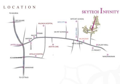 Project Image of 2300.0 - 2642.0 Sq.ft 4 BHK Triplex for buy in Skytech Infinity Phase IV