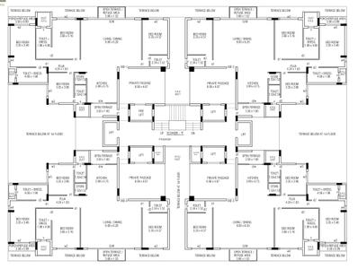 Project Image of 1471.32 - 2412.52 Sq.ft 4 BHK Apartment for buy in Galaxica The Galaxy Gardens