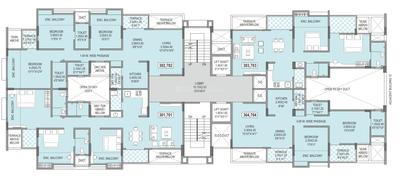 Project Image of 611.93 - 888.99 Sq.ft 2 BHK Apartment for buy in Anshul Casa H Building