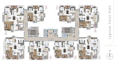 Project Image of 1561.0 - 2362.0 Sq.ft 3 BHK Apartment for buy in DSR Evoq