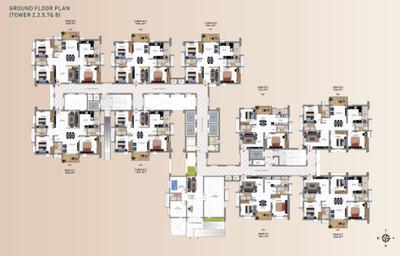 Project Image of 1253.0 - 1840.0 Sq.ft 2 BHK Apartment for buy in My Home Tridasa Phase 2