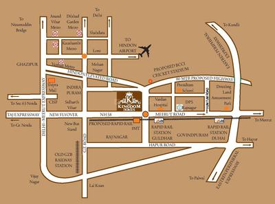 Project Image of 1400 Sq.ft 3 BHK Apartment / Flat for sale in Ghukna for Rs. 10500000
