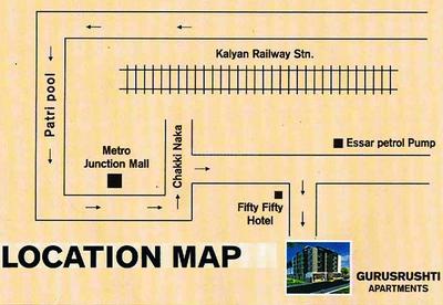 Gurukrupa Guru Shrushti Images for Location Plan of Gurukrupa Developers Guru Shrushti 1