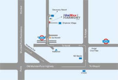 Project Image of 385.0 - 436.0 Sq.ft 1 BHK Apartment for buy in Unimax Harmony