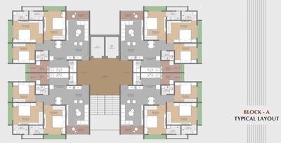 Project Image of 821.82 - 849.92 Sq.ft 3 BHK Apartment for buy in Aaradhna Gold