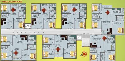 Project Image of 990.0 - 1447.0 Sq.ft 2 BHK Apartment for buy in Gem Residency