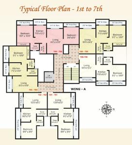 Project Image of 320.12 - 496.54 Sq.ft 1 BHK Apartment for buy in Golden Bliss