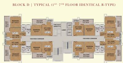 Project Image of 279.0 - 287.0 Sq.ft 1 BHK Apartment for buy in Sree Balaji Panthniwas Shantiniketan Phase V