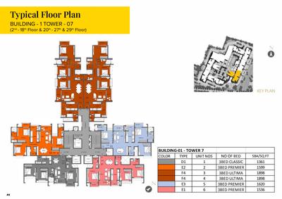 Project Image of 904.0 - 2419.0 Sq.ft 2 BHK Apartment for buy in The Prestige City Avalon Park
