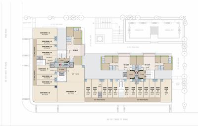 Project Image of 1510.93 - 1696.82 Sq.ft 4 BHK Apartment for buy in The Twin Towers