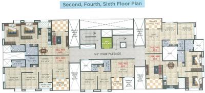 Project Image of 303.0 - 523.0 Sq.ft 1 BHK Apartment for buy in M And K Krish Avenue