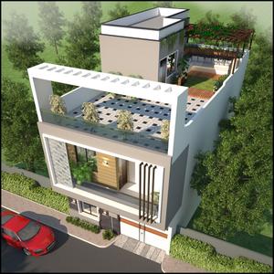 Project Image of 2200.0 - 2650.0 Sq.ft 3 BHK Duplex for buy in Shreeji Lotus Green Villa