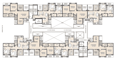 Project Image of 472.0 - 754.0 Sq.ft 1 BHK Apartment for buy in Essen Aishwaryam Courtyard 2