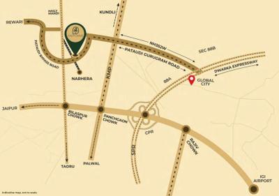 Project Image of 1170 Sq.ft Residential Plot / Land for sale in Pataudi for Rs. 12350000