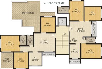 Project Image of 445.0 - 1028.0 Sq.ft 1 BHK Apartment for buy in SCGK Suman Enclave