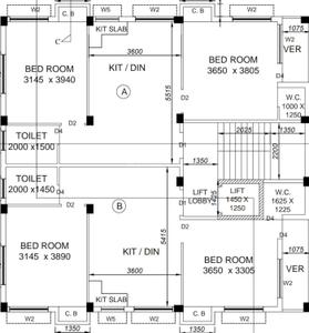 Project Image of 0.0 - 1020.0 Sq.ft 2 BHK Apartment for buy in Aashiana Pearl