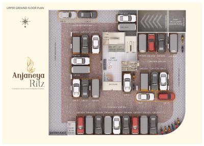 Project Image of 1273.75 - 1279.31 Sq.ft 3 BHK Apartment for buy in Anjaneya Ritz