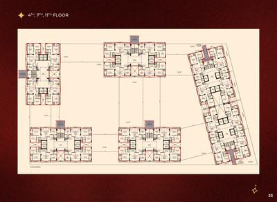 Project Image of 849.06 - 856.05 Sq.ft 3 BHK Apartment for buy in Reso The Empress