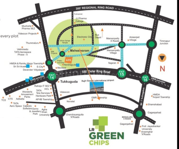 Project Image of 1141.0 - 3595.0 Sq.ft Residential Plot Plot for buy in Sai LR Green Chips
