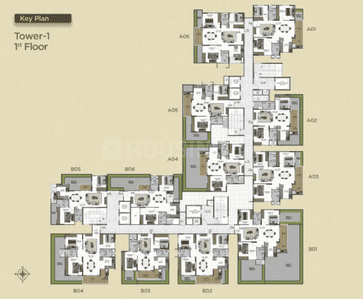 Project Image of 501.6 - 1594.24 Sq.ft 1 BHK Apartment for buy in Mythri Sity