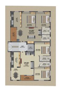 Project Image of 1014.0 - 1084.0 Sq.ft 2 BHK Apartment for buy in Asvitha Brundhavanam