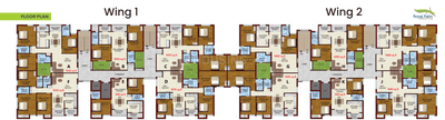 Project Image of 940.0 - 1470.0 Sq.ft 2 BHK Apartment for buy in Royal Palm Block 2