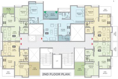 Project Image of 0.0 - 668.0 Sq.ft 2 BHK Apartment for buy in Shriaunsh One Shriaunsh